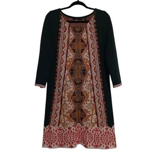 Anthropologie Knitted & Knotted Women's Lanka Tunic Dress Mohair Blend Size Med.